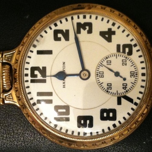 pocket watch serial number identification
